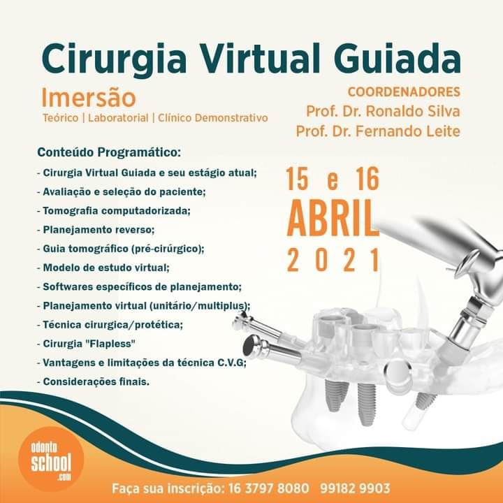 Imersão Em Cirurgia Virtual Guiada | Odonto School